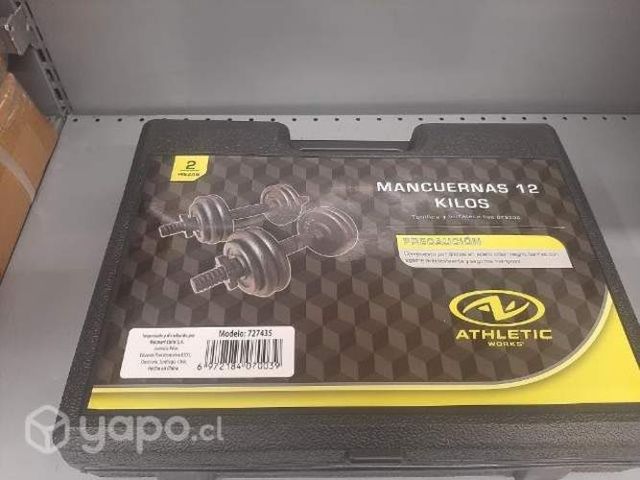 Pesas 12 kilos (par)