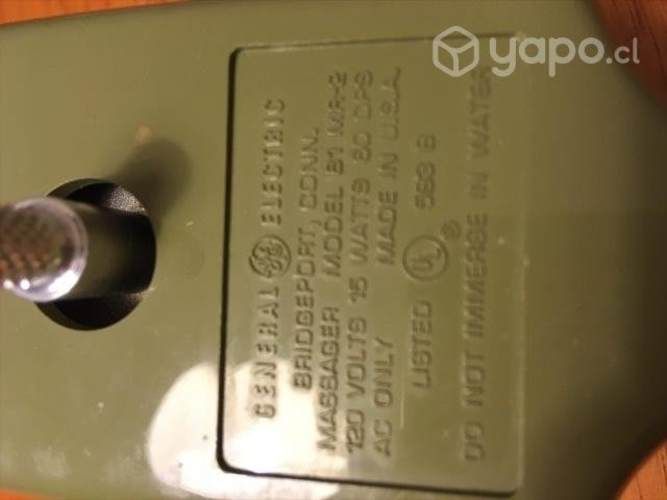 Masajeador Térmico General Electric