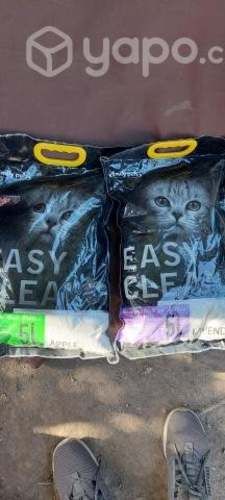 Arena para gato aglutinante c/u