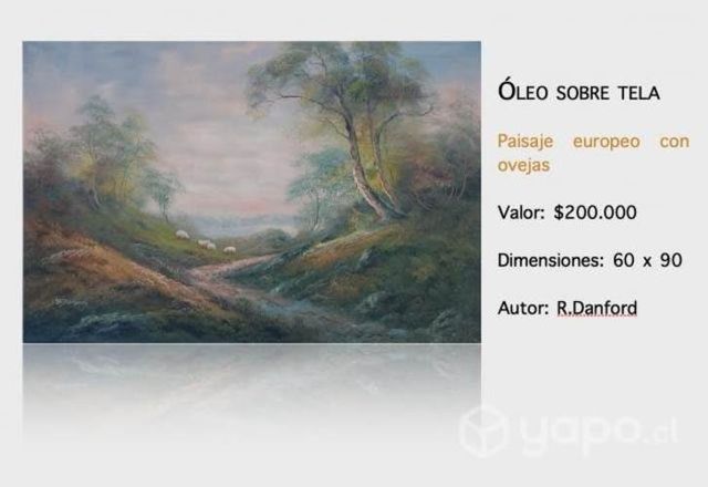 ÓLEO SOBRE TELA - Autor: R.Danford