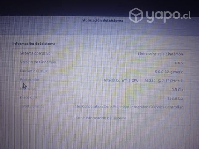 Notebook Packard Bell