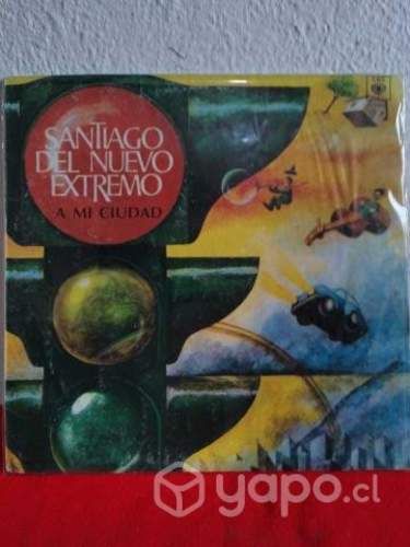 Vinilo Santiago del Nuevo Extremo-A mi ciudad