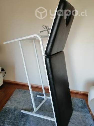 camilla para masaje acolchada