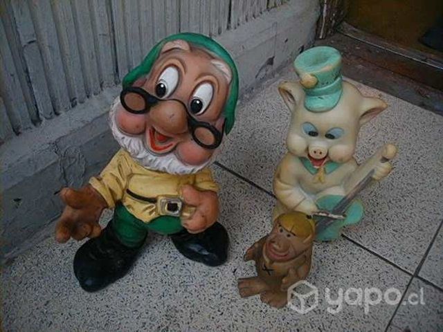 Juguetes de gomas antiguos