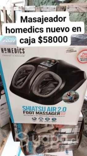 Masajeador espalda y gluteos con calor y de pies