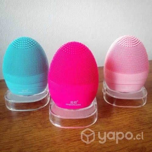 Esponja limpiadora/masajeadora de silicona facial