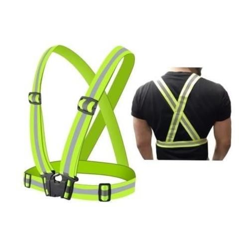 Arnés Reflectante de Seguridad Ajustable x 3 Unida