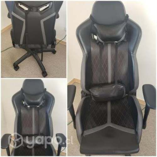 Silla gamer dos años de uso