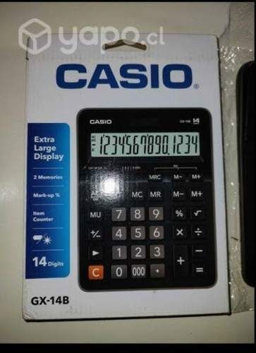 Calculadora Grande CASIO GX-14B Nueva