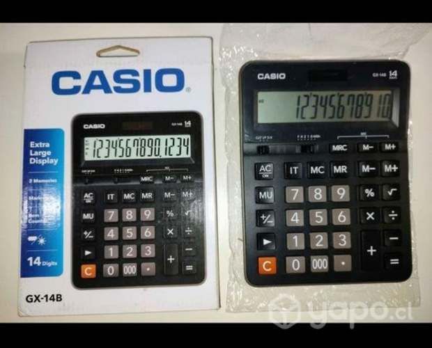 Calculadora Grande CASIO GX-14B Nueva