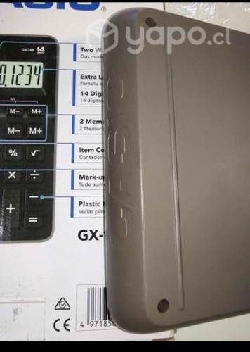 Calculadora Grande CASIO GX-14B Nueva