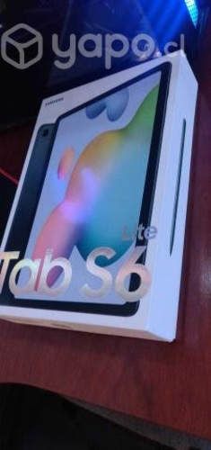 Tablet Samsung s6 lite SIN USO