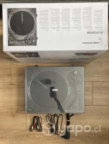 Tornamesa audio-technica at-lp120 usb