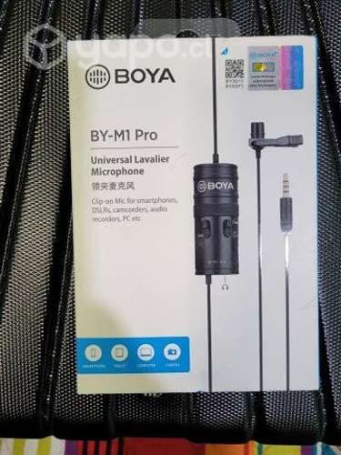 Micrófono de solapa Boya BY-M1 Pro Nuevo y Sellado
