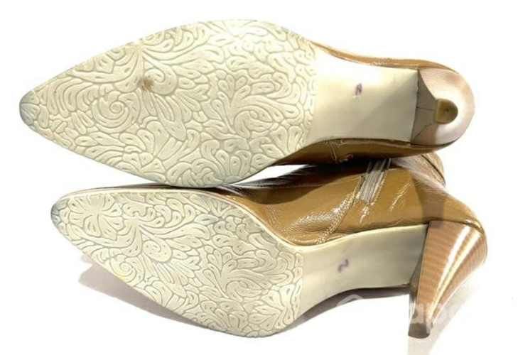 Botín Puntudo 100% Cuero Marca Icono N*37 Café