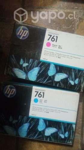 Tintas hp 761 colores originales de 400ml