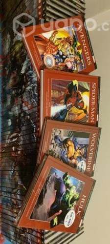 Colección libros tapa dura Héroes de Marvel