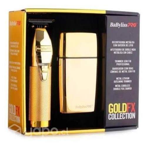 Kit Afeitadora Y Desvelladora Babyliss GoldFx