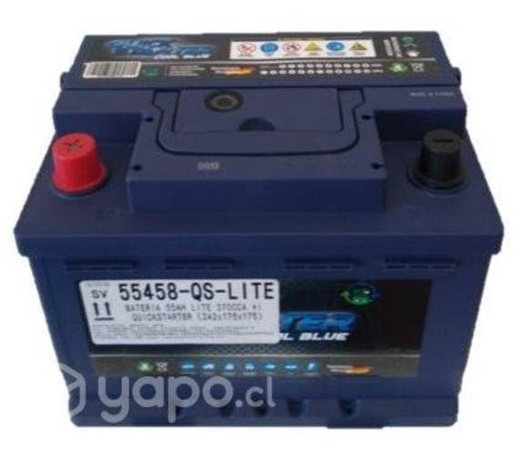 Bateria 55ah lite 370cca +i quickstarter (55458-qs