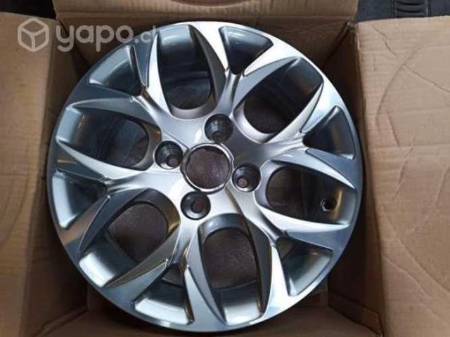 Llanta peugeot 208 aluminio