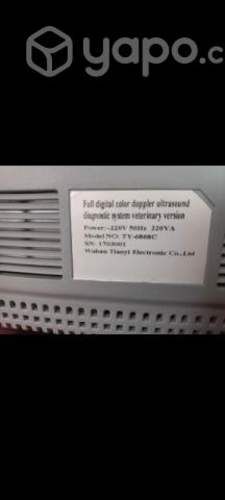 Ecografo veterinario nuevo