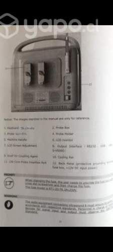 Ecografo veterinario nuevo