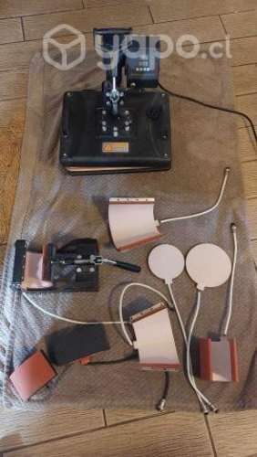 Maquina de Sublimación 8 en 1 + impresora epson