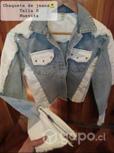 Exclusiva chaqueta de jeans talla S