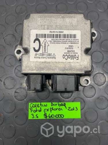 Cajetin airbag Ford Explorer 2013 3.5