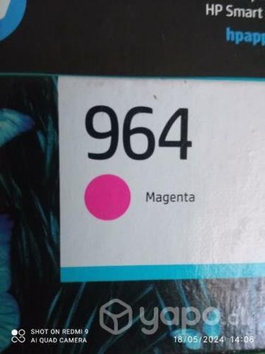 Tintas HP 964 colores originales
