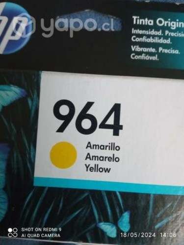 Tintas HP 964 colores originales