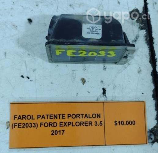 Farol Patente Portalon (FE2033) Ford Explorer 3.5