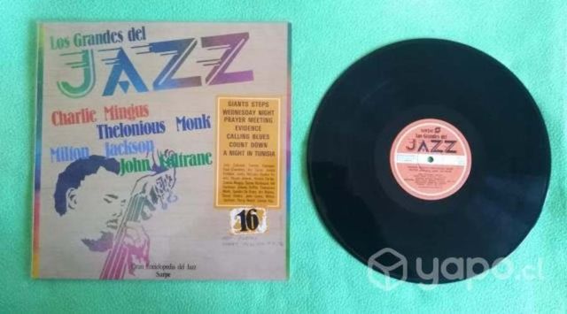 Trio de vinilos de Jazz