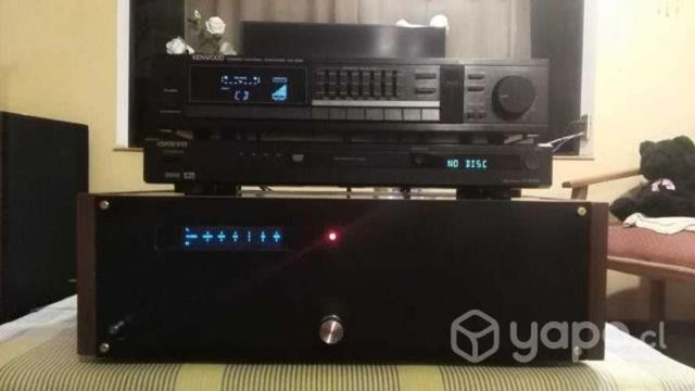 Amplificador de potencia y Preamplificador HIFI