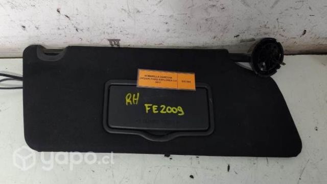 Sombrilla Derecha (FE2009) Ford Explorer 3.5 2017