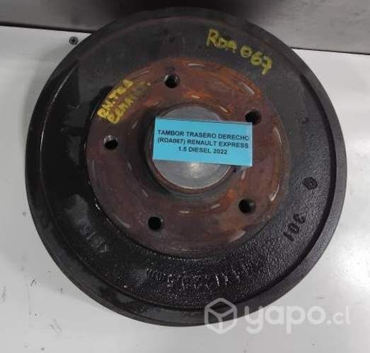 Tambor Trasero Derecho (RDA067) Renault Express 1