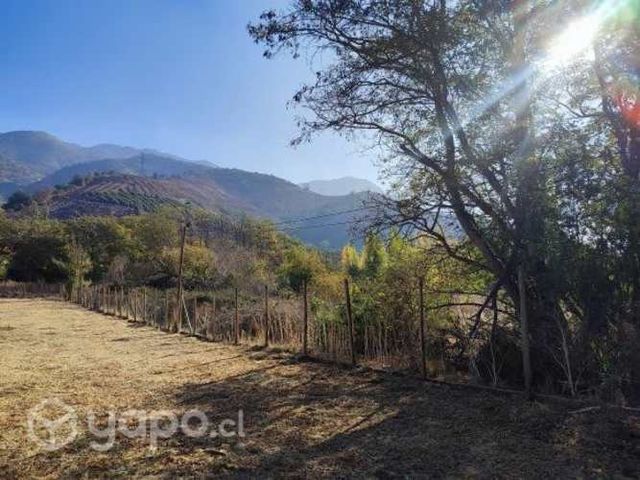 Parcela con hermosa vista a cerro La Campana