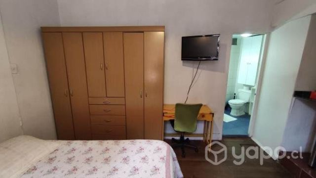 Arriendo depto.amoblado 1 ambiente independiente
