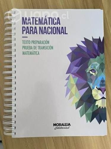 Matemáticas para Nacional PAES Moraleja Editorial