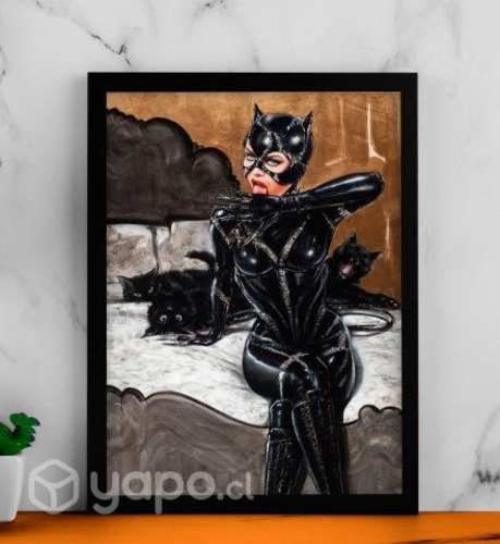 Cuadro Póste Decorativo CATWOMAN 34x45 cm