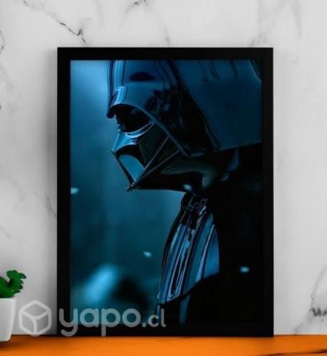 Cuadro Decorativo DART VADER 34x45 cm