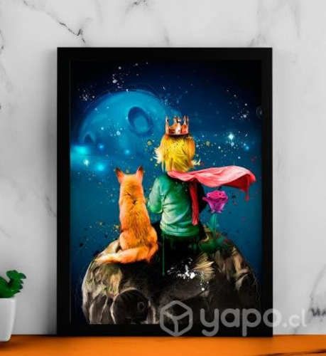 Cuadro Decorativo EL PRINCIPITO 34x45 cm