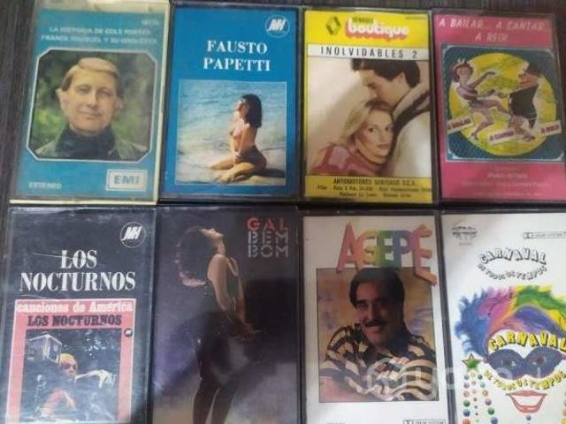 Lote de 8 Cassettes