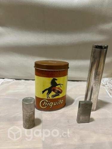 Lote 04 Latas Antiguas Perfecto Estado