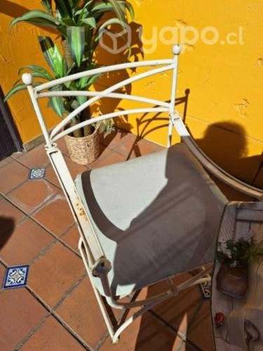 Terraza de fierro usada