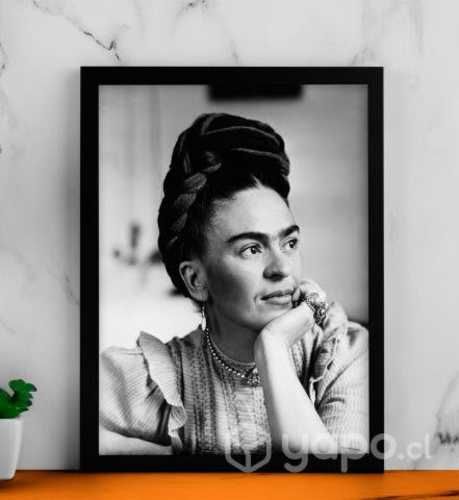 Cuadro Póster Decorativo FRIDA KAHLO 34x45 cm