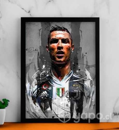 Cuadro Póster Decorativo CRISTIANO 34x45 cm