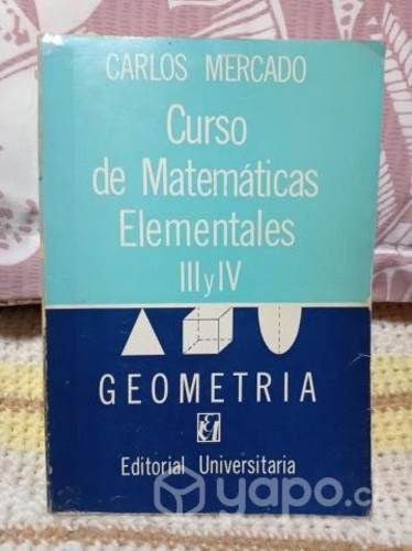 Curso de Matemáticas Elementales III y IV