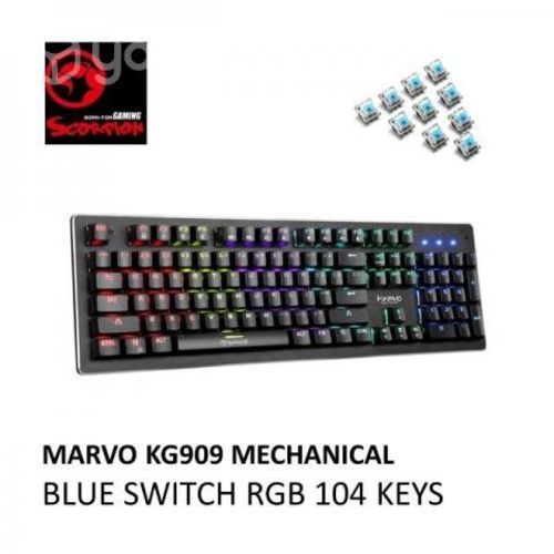TECLADO MECANICO Marvo KG909
