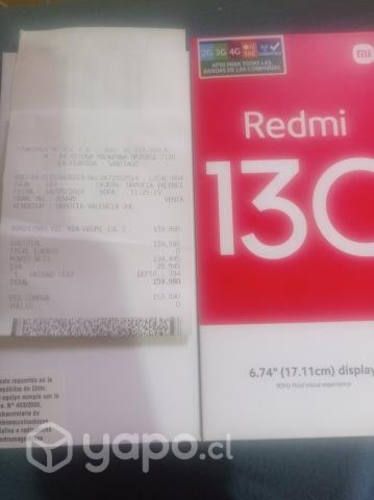 Celular nuevo con boleta